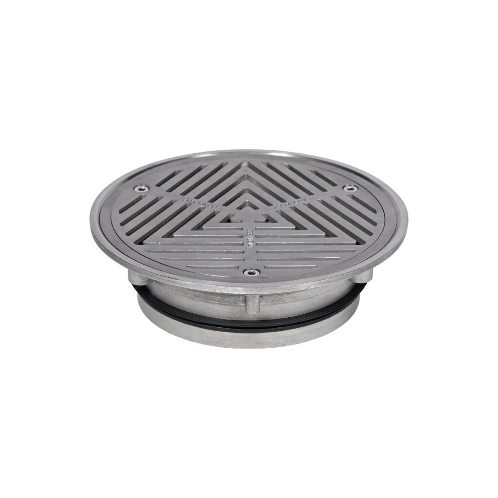 200mm Round Vinyl Floor Waste (suits 150mm pipe)