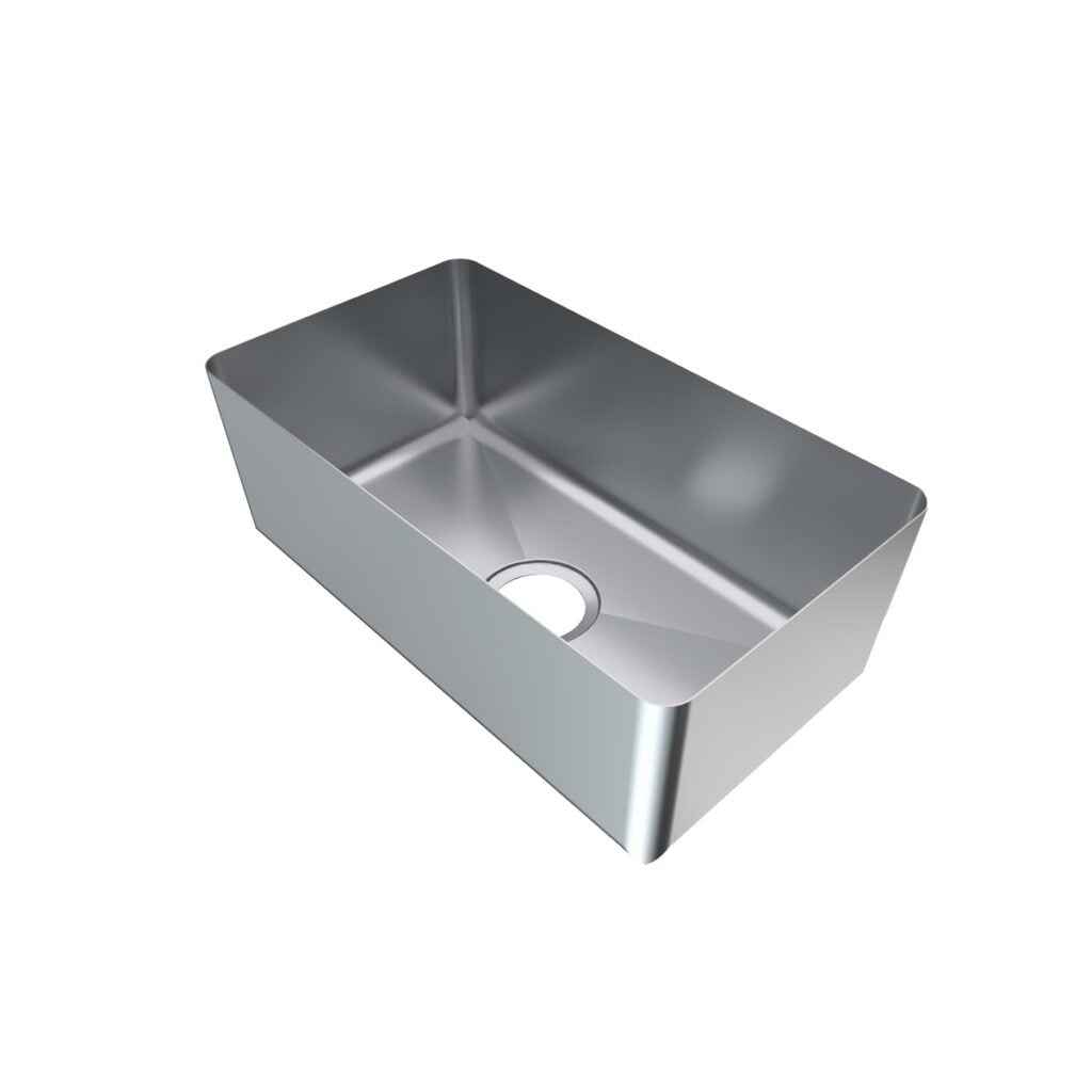 1.5mm Hand Fabricated Bowl - 310x560x200 - Gastronorm Range