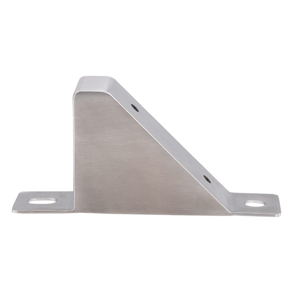 Angled floor bracket (suits Foot Valves)