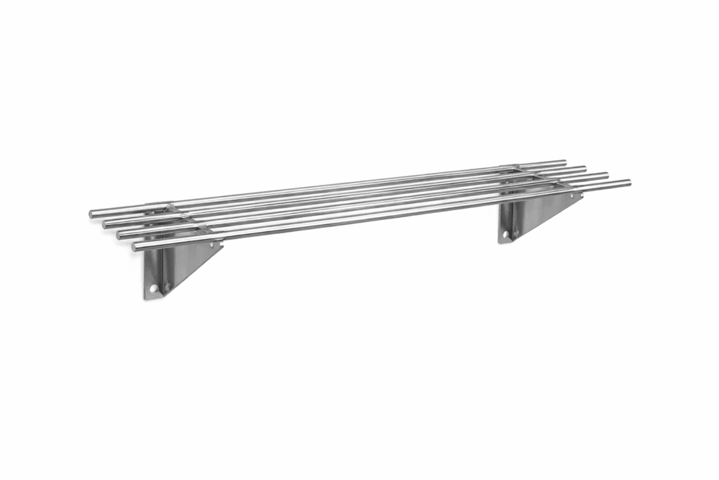 KSS Pipe Wall Shelf with Brackets 1800MM