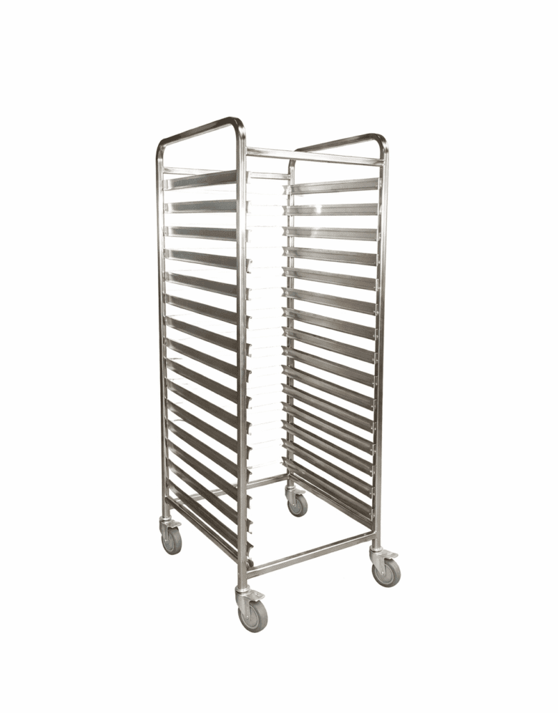 KSS 15 Tray Mobile Bakery Rack Trolley (18x29)