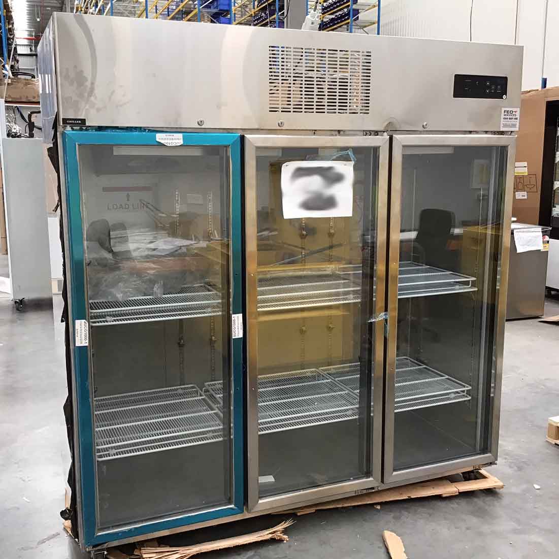 Thermaster Three Door Upright Display Fridge - SUCG1500 - Image 3