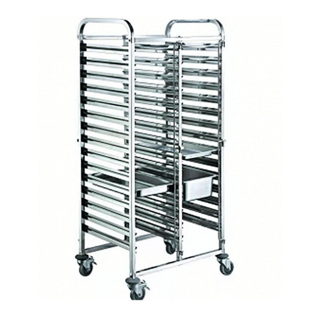 Modular System Gastronorm pan trolley 32 Pan 404090 - Image 2