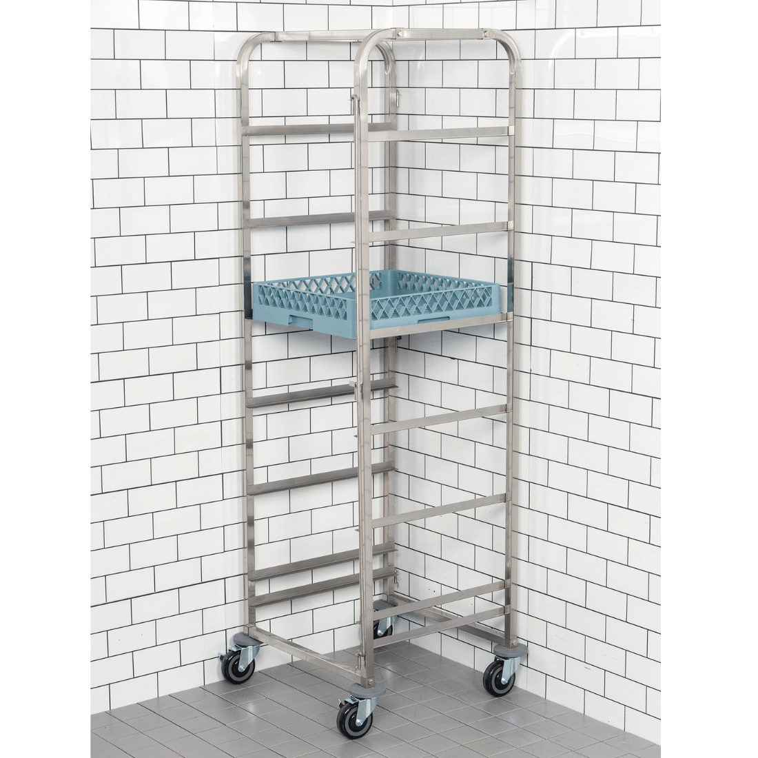 Modular System Dishwasher Basket Trolley 6 Tray 404092 - Image 3