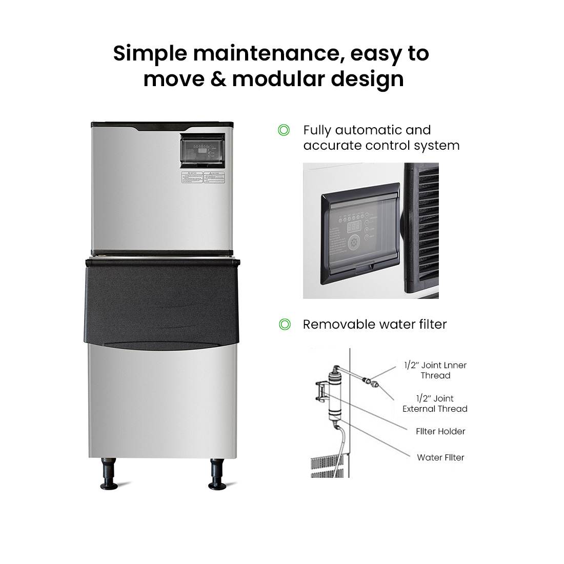 Blizzard Icemakers Air-Cooled Cube - SN-420P - Image 7