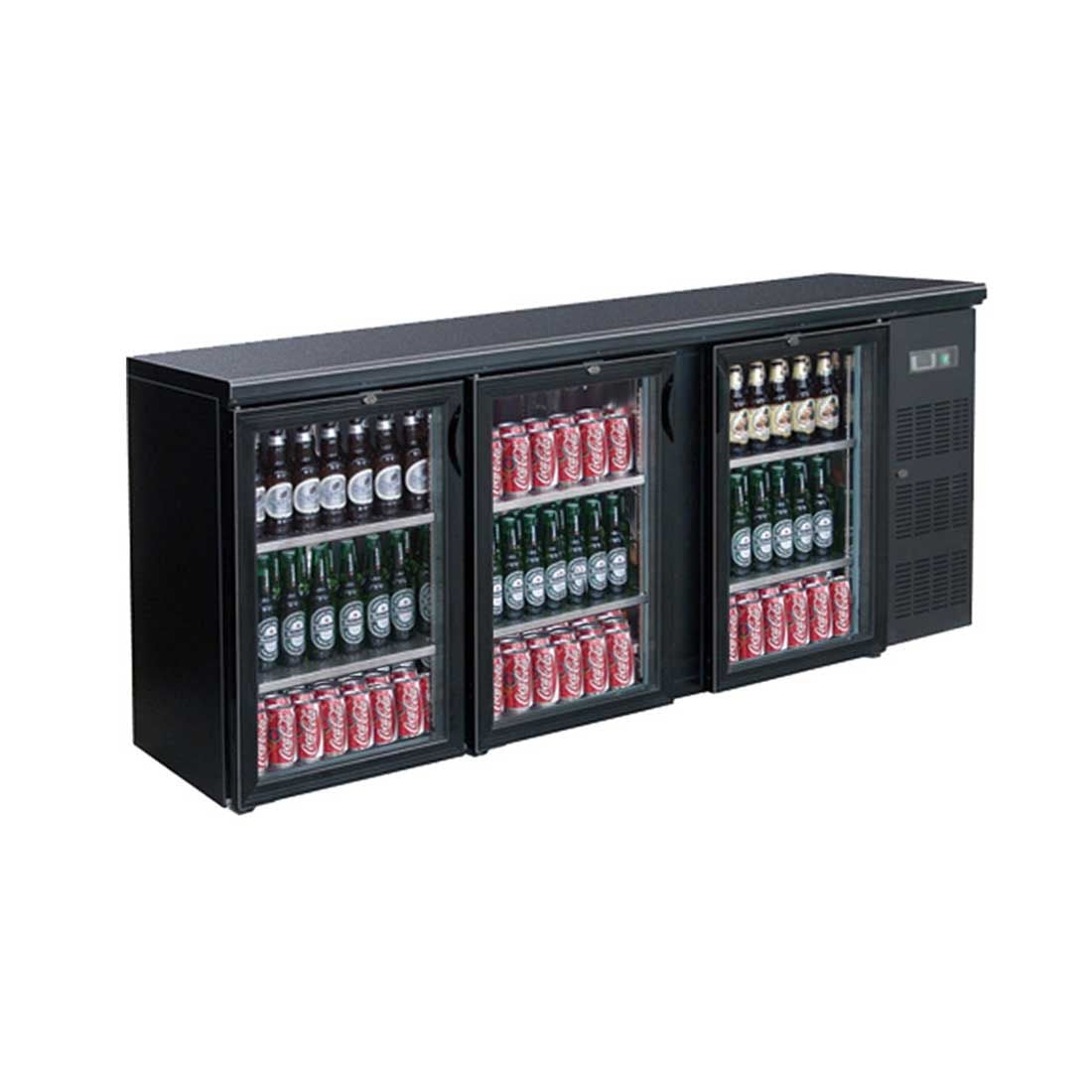 Thermaster Three Door Drink Cooler BC3100G - Image 2