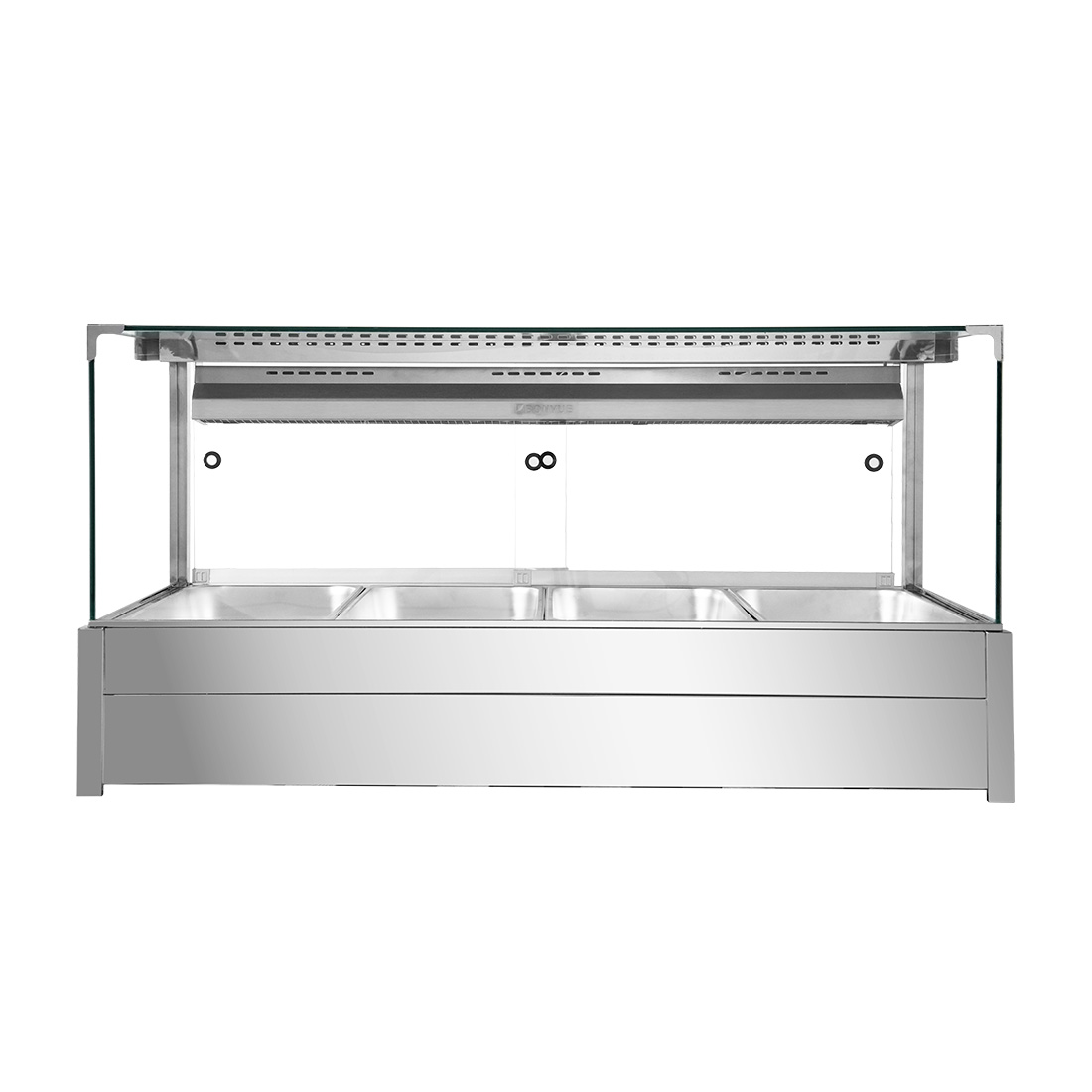 Bonvue Square Countertop Wet and Dry Bain Marie - BM14SC - Image 2