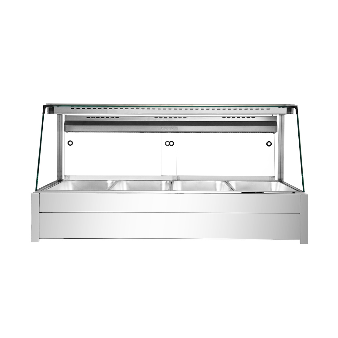 Bonvue Angled Countertop Wet and Dry Bain Marie BM14TC - Image 2