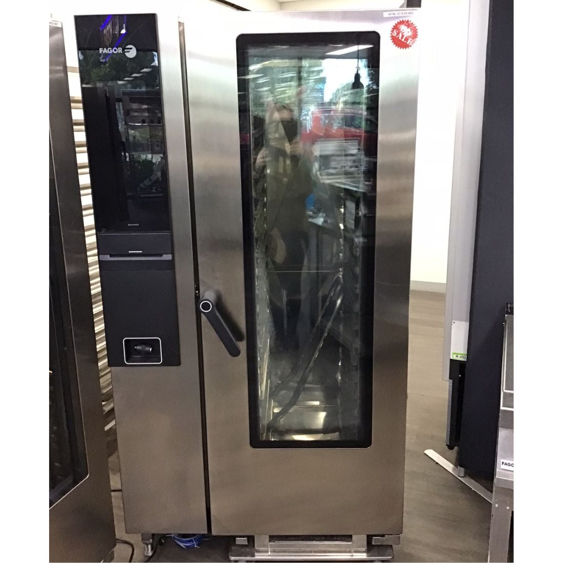 APW-201ERLWS FAGOR IKORE Advanced Boiler 20 Tray Combi Oven - Image 3