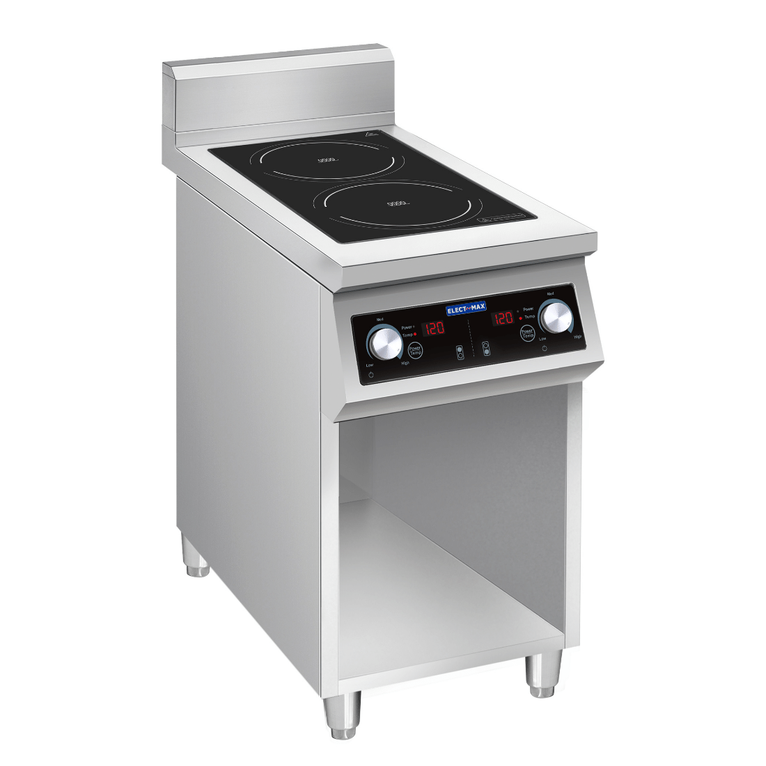 Electmax 700 Series Induction 2-Burner Cooker with Splashback EIC7-400P - Image 2
