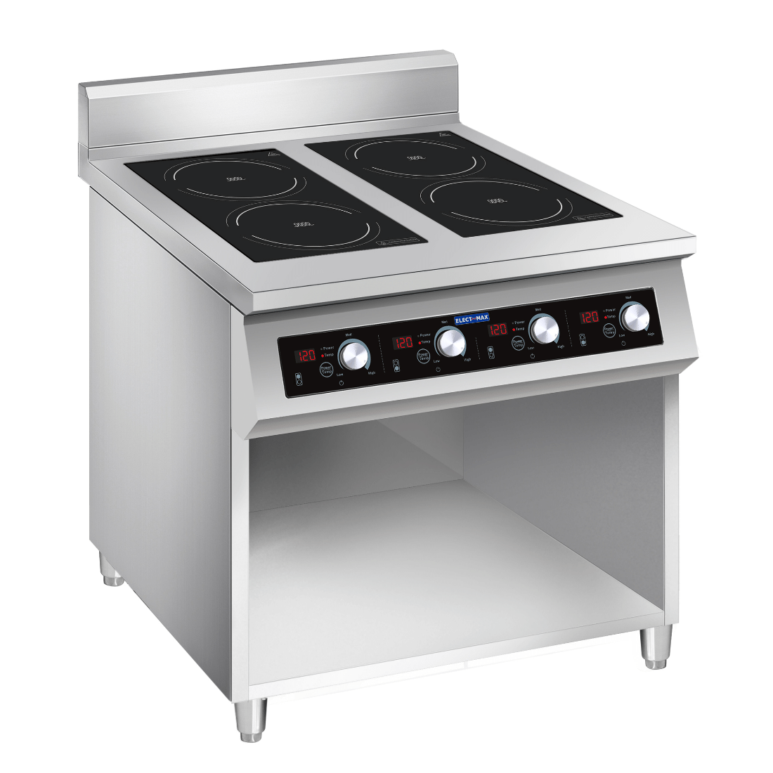 ElectMax 900 Series Induction 4 Burner Cooker with Splashback EIC9-800P - Image 2