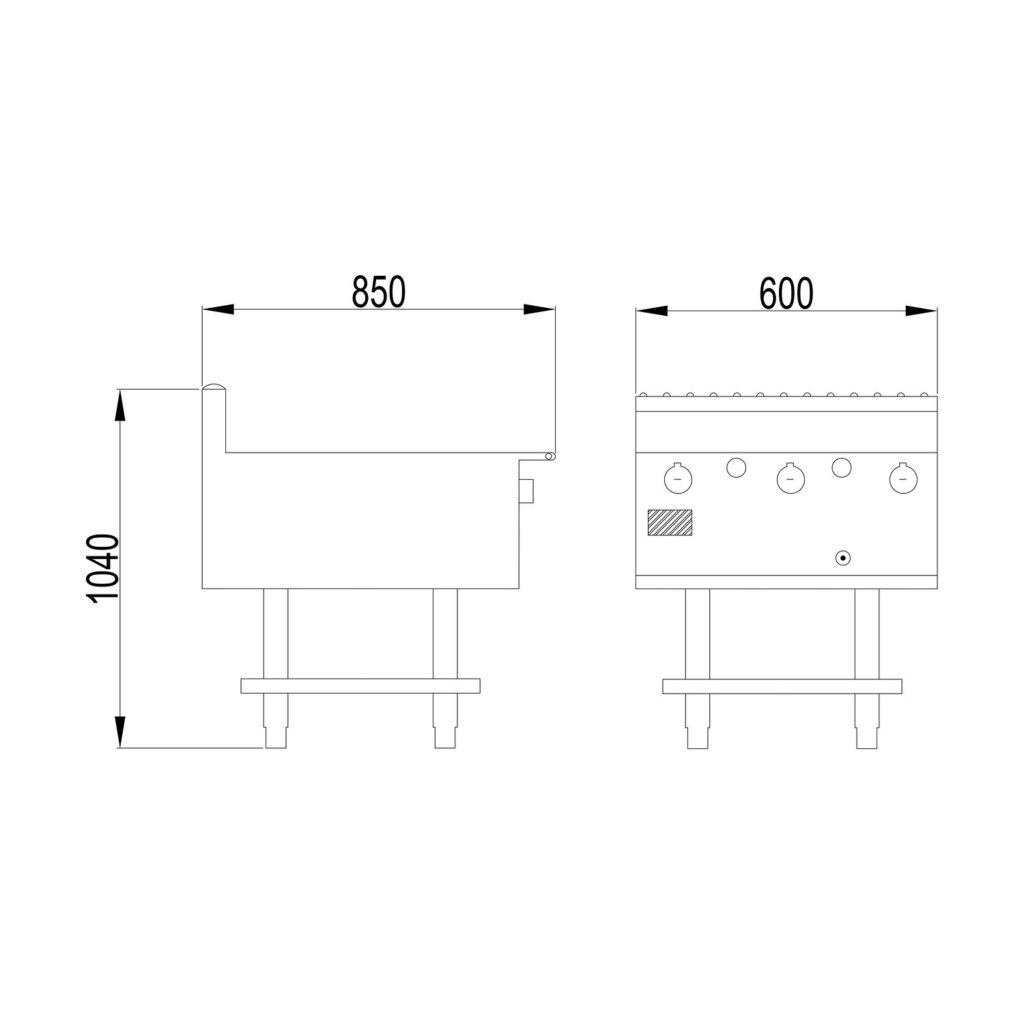 Oxford Series BBQ 3 Burner