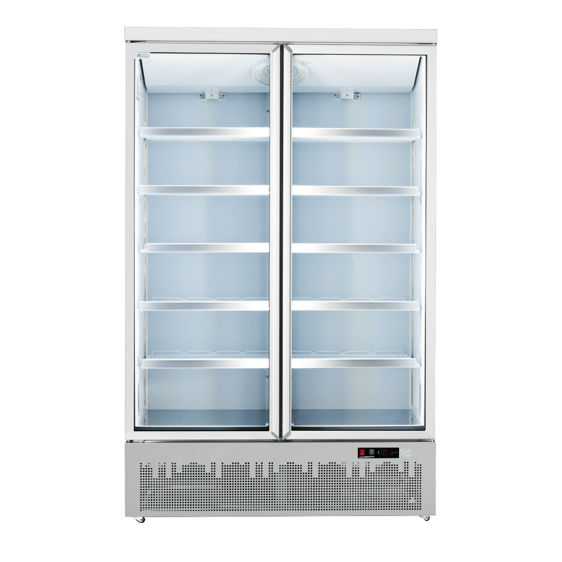 Thermaster Double Door Supermarket Fridge - LG-1000GBM - Image 2