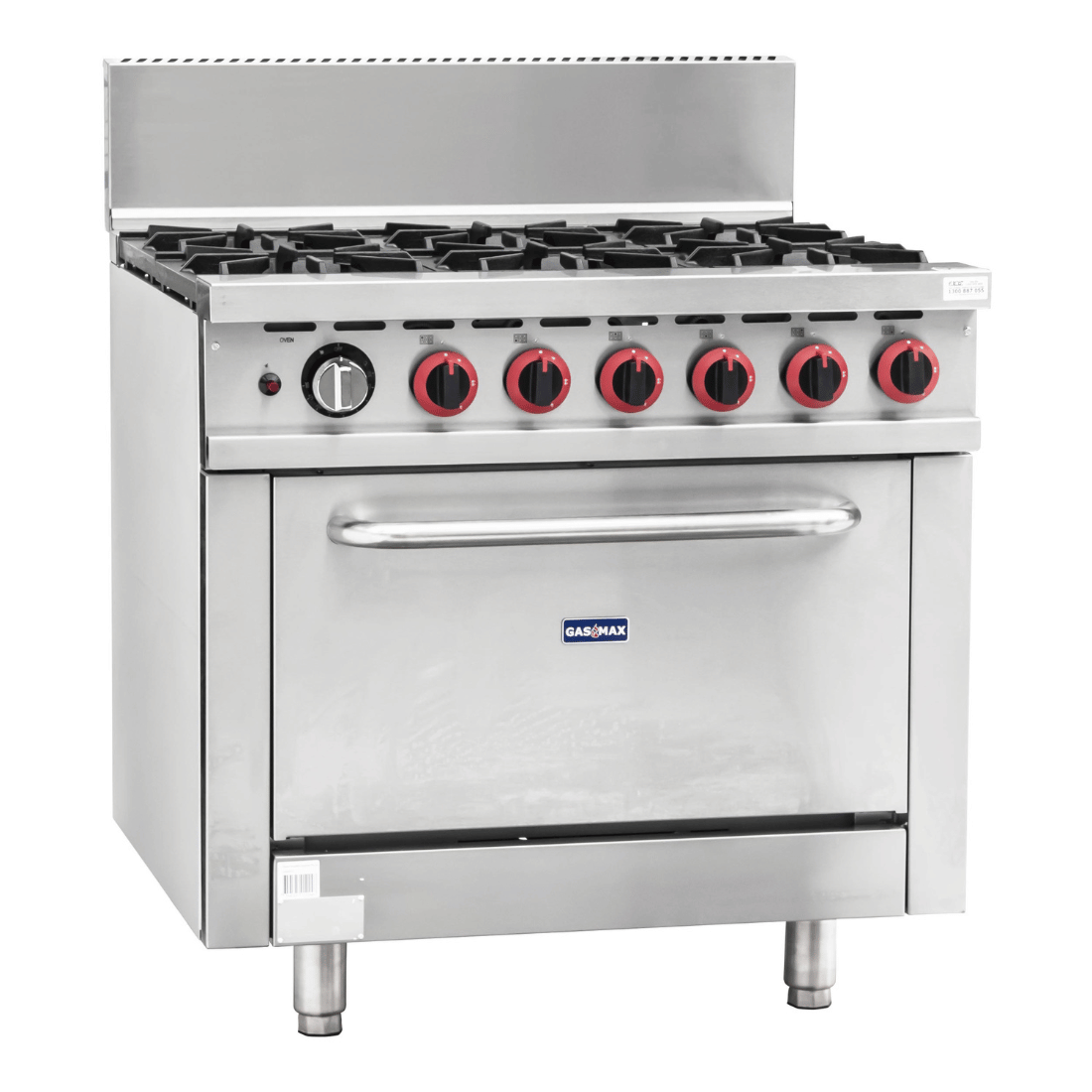 Gasmax 6 Burner With Oven Flame Failure GBS6TSLPG - Image 3