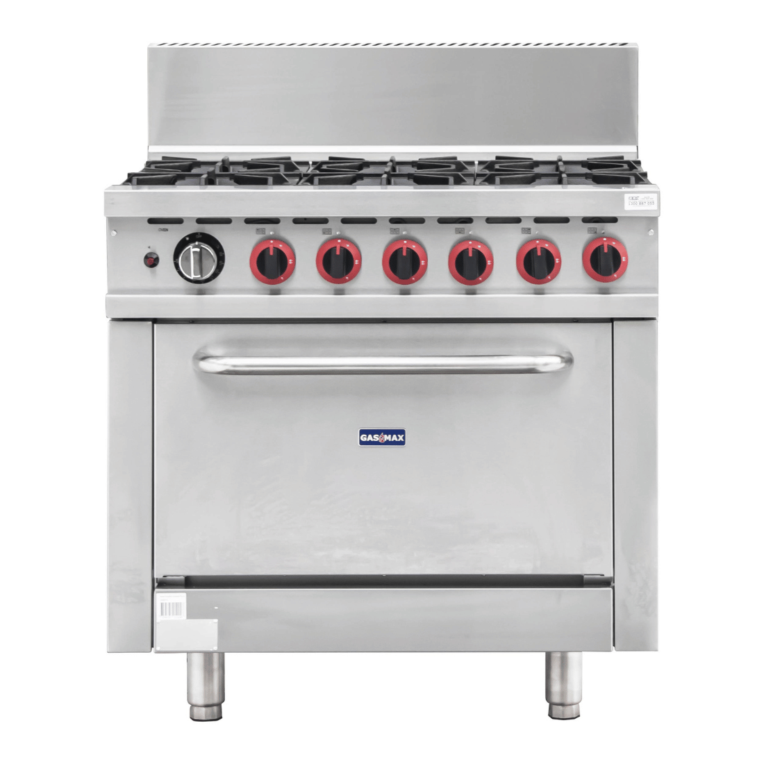 Gasmax 6 Burner With Oven Flame Failure GBS6TS - Image 2
