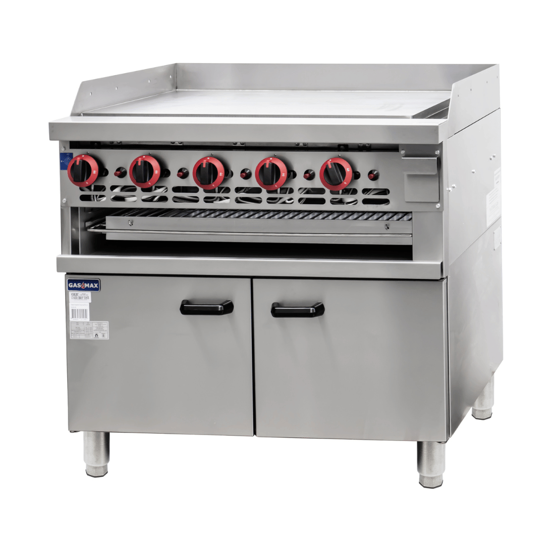 Gasmax Gas Griddle and Gas Toaster with Cabinet GGS-36 - Image 3