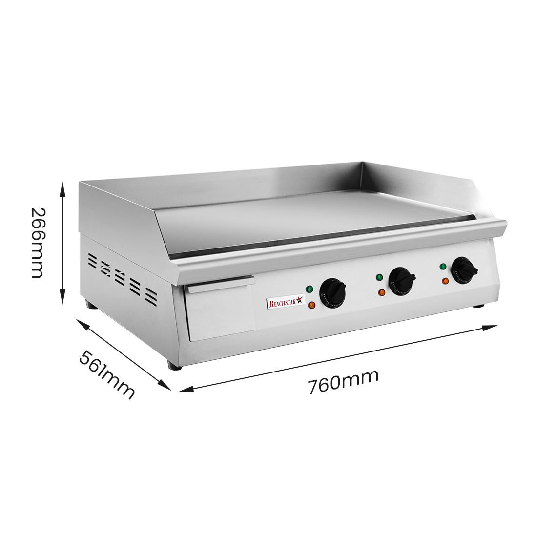 Benchstar MAX~ELECTRIC Griddle - GH-760E - Image 3