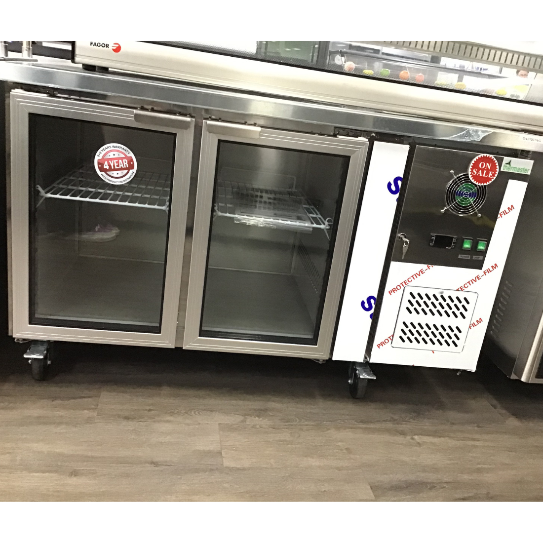 Thermaster TROPICALISED 2 Door Gastronorm Bench Fridge - GN2100TN - Image 3