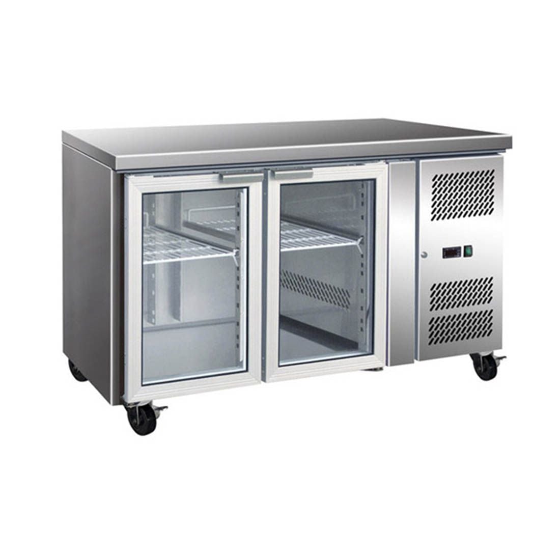 Thermaster TROPICALISED 2 Door Gastronorm Bench Fridge - GN2100TN - Image 2