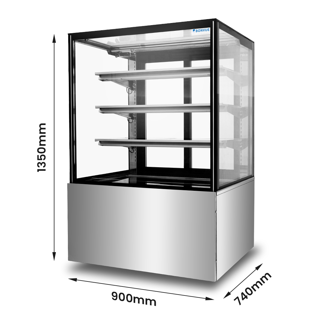Bonvue Heated Display Cabinet - H-SF830V - Image 3