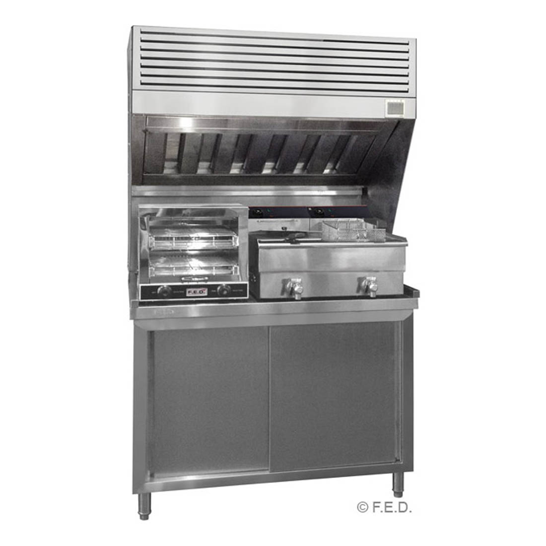 Modular System Bench Top Filtered Hood - HOOD1200A - Image 3