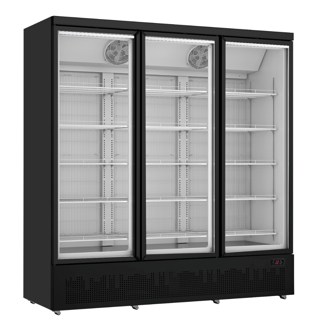 Thermaster Triple Door Supermarket Freezer - LG-1500BGBMF - Image 3