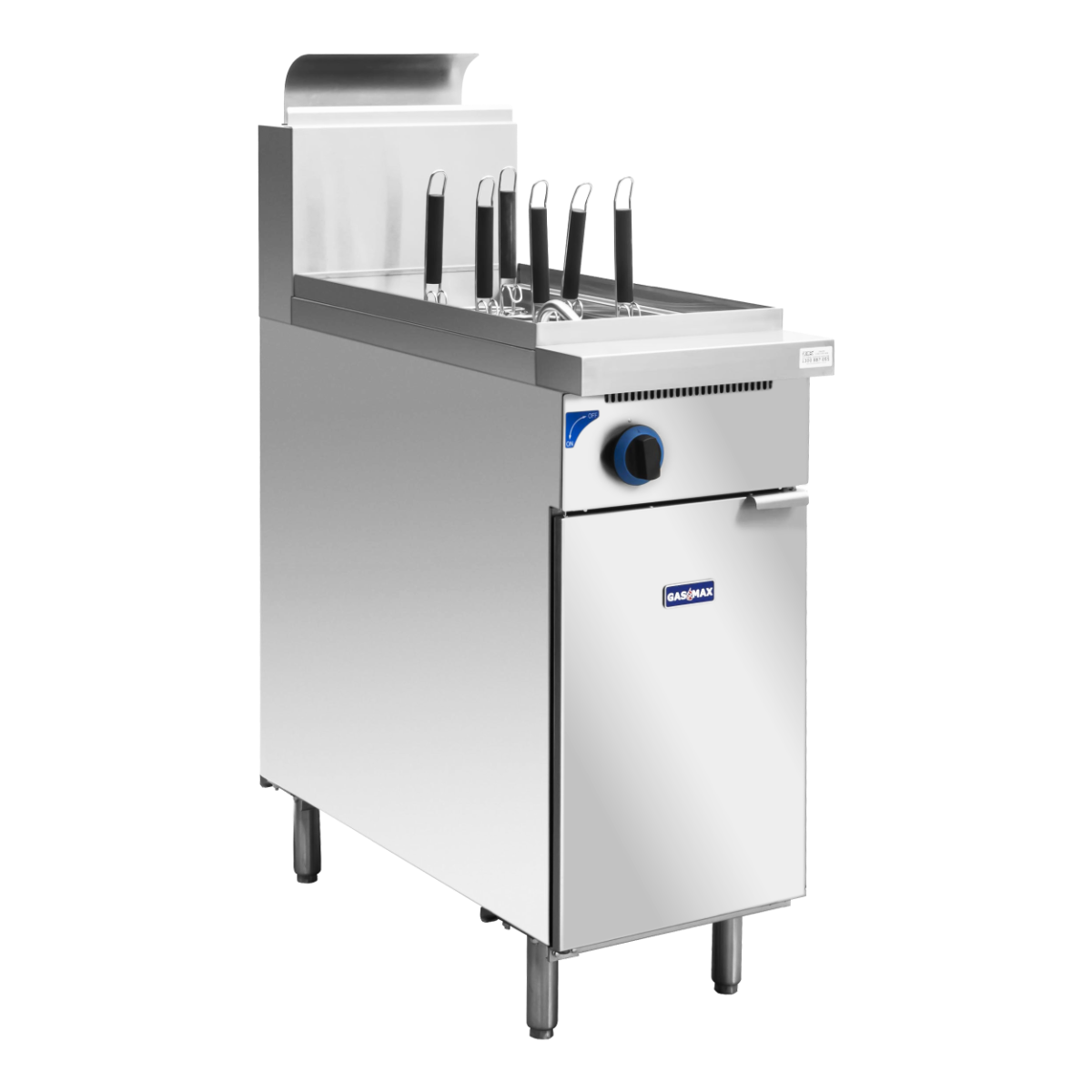 Gasmax V Pan Natural Gas 6 Baskets Pasta and Noodle Cooker PC150-6 - Image 2