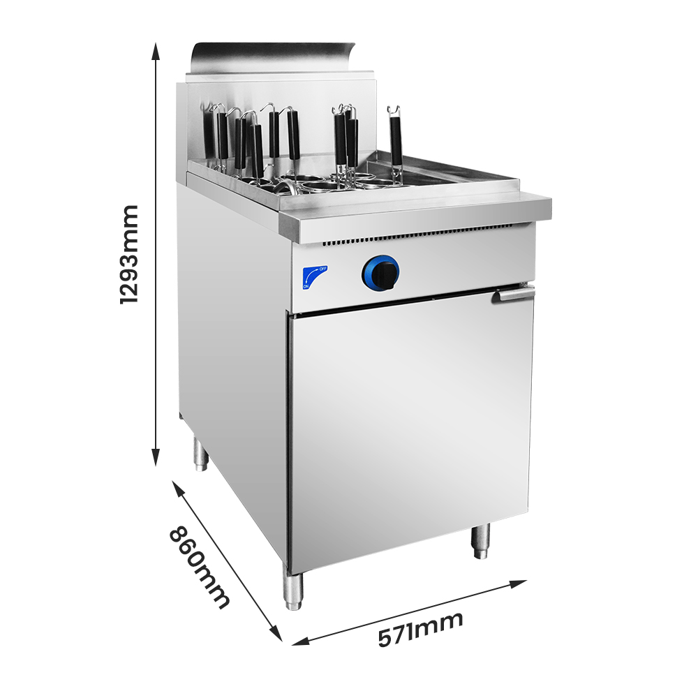 Gasmax V Pan LPG 9 Baskets Pasta and Noodle Cooker - PC150-9LPG - Image 3