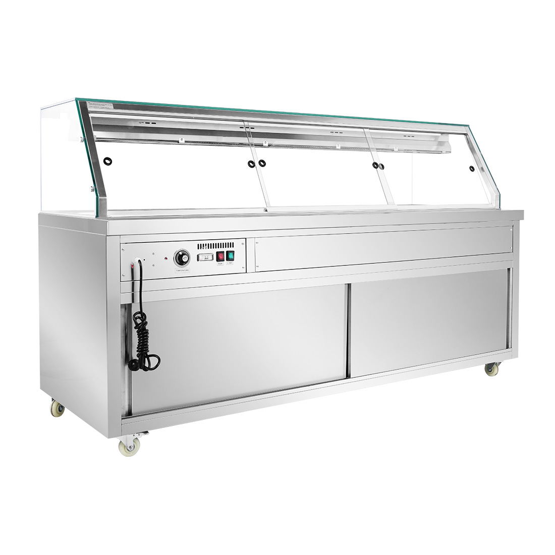 Thermaster Wet and Dry Bain Marie Display 6x1/1 GN Pans PG210FE-XG - Image 2