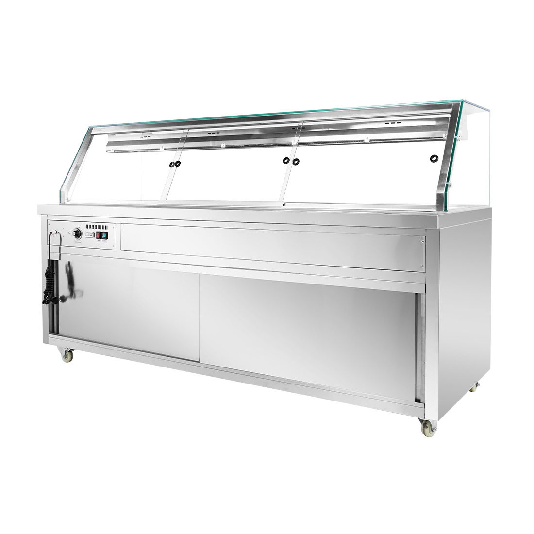Thermaster Wet and Dry Bain Marie Display 6x1/1 GN Pans PG210FE-XG - Image 3
