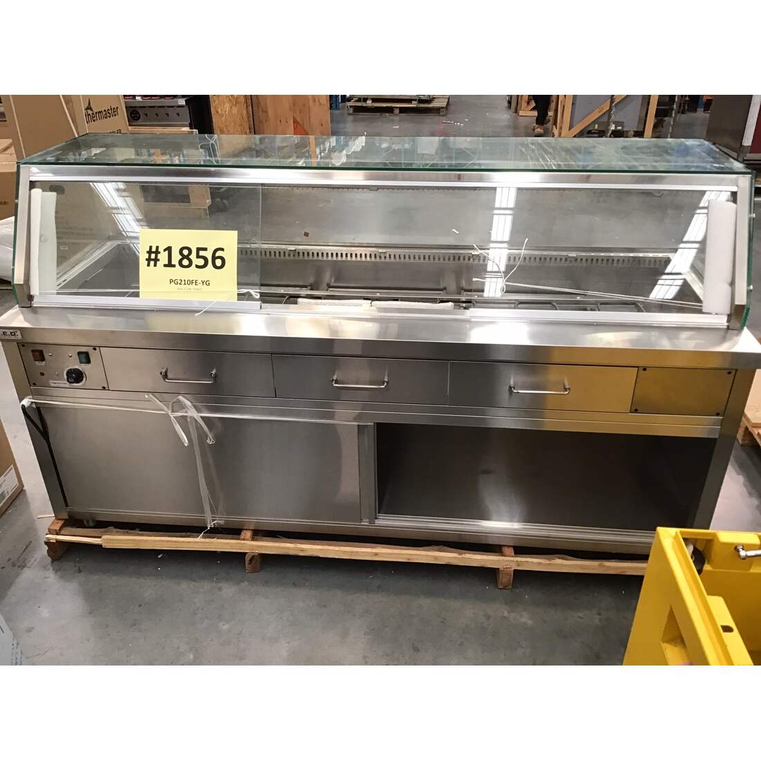 2NDs: Thermaster Heated Bain Marie Food Display PG210FE-YG-NSW1856 - Image 3