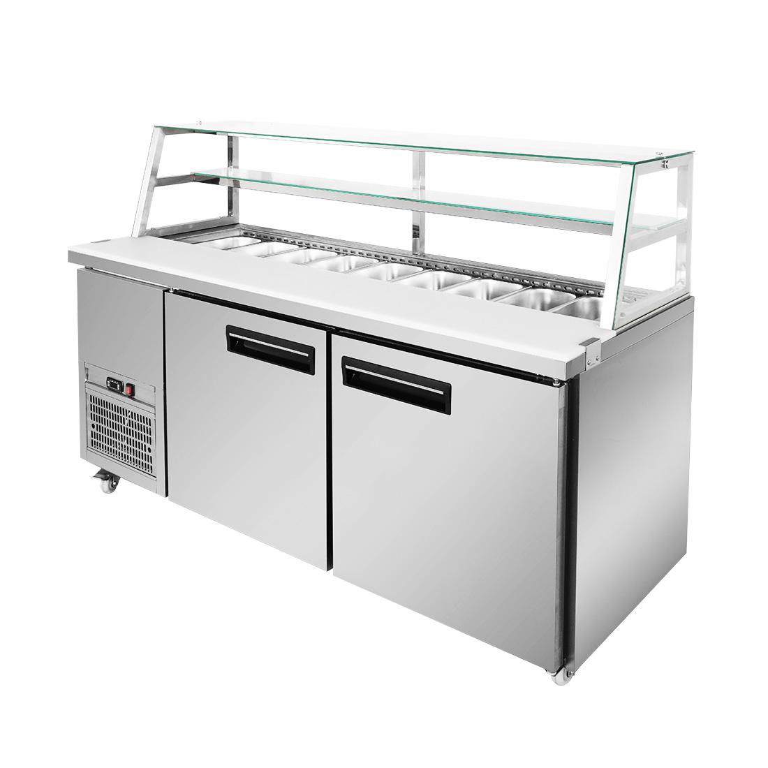 Thermaster two large door DELUXE Sandwich Bar - SCB/18 - Image 2