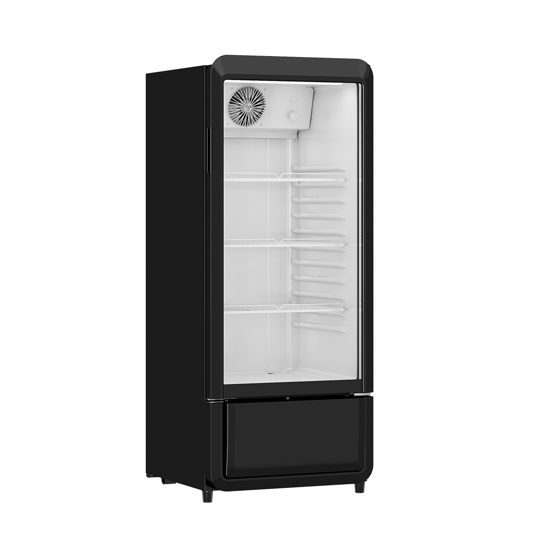 Thermaster Upright Glass Door Beverage Fridge - SDC-178B - Image 2