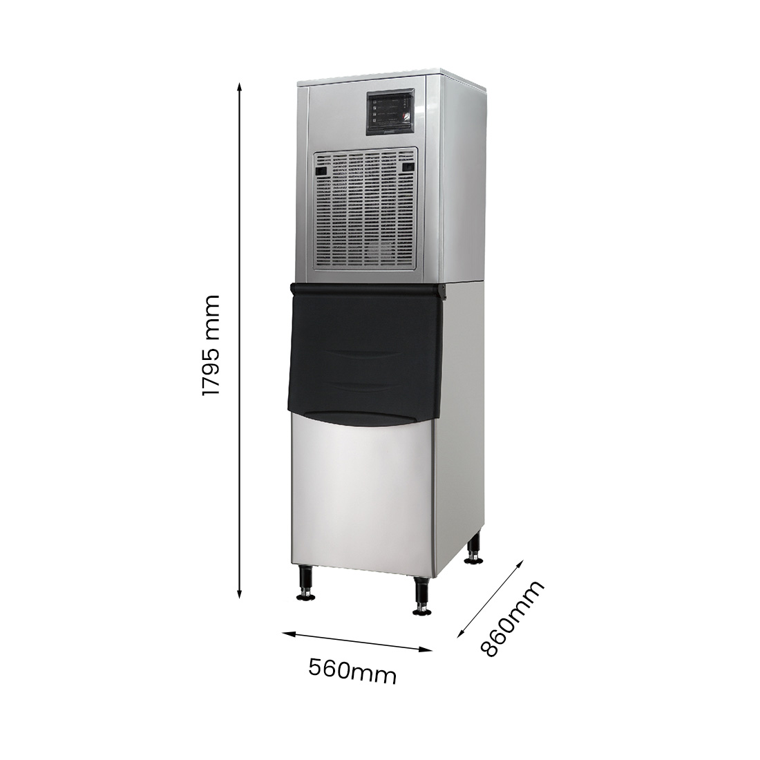 Blizzard Chewblet/Nugget Ice Maker 250Kg - SN-258N - Image 3