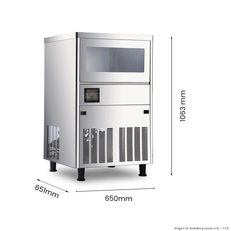 Blizzard Professional Ice Maker - SN-80C - Image 3