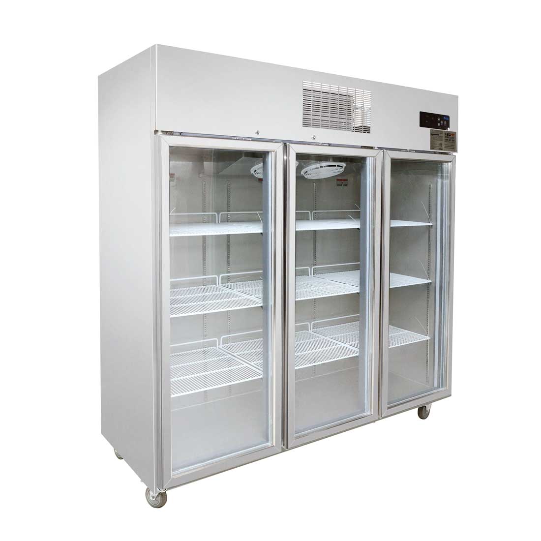 Thermaster Three Door Upright Display Fridge - SUCG1500 - Image 2