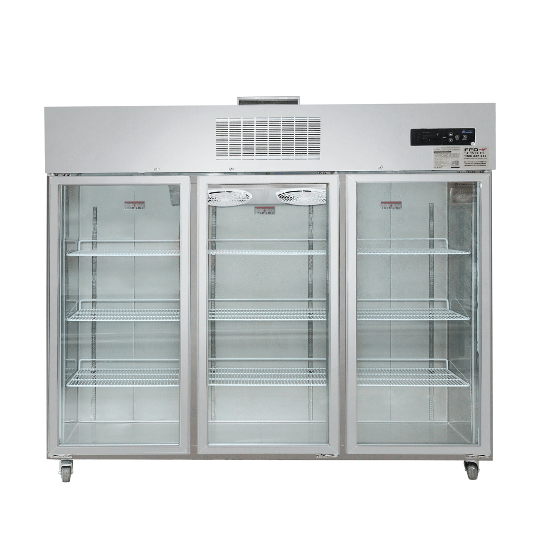 Thermaster Three Door Upright Display Freezer - SUFG1500 - Image 2