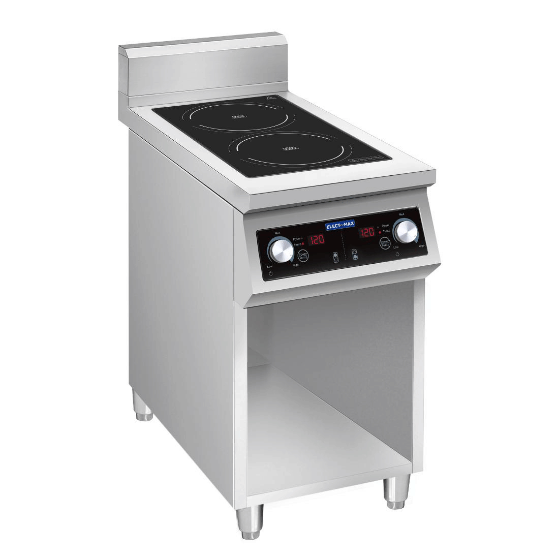 ElectMax 900 Series Induction 2 Burner Cooker with Splashback EIC9-400P - Image 2