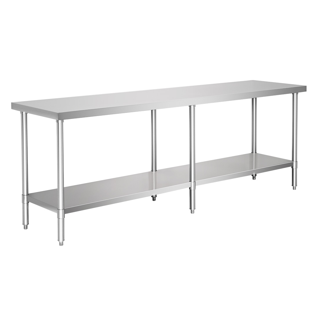 Modular System Stainless Steel Workbench - WB6-2400/A - Image 2