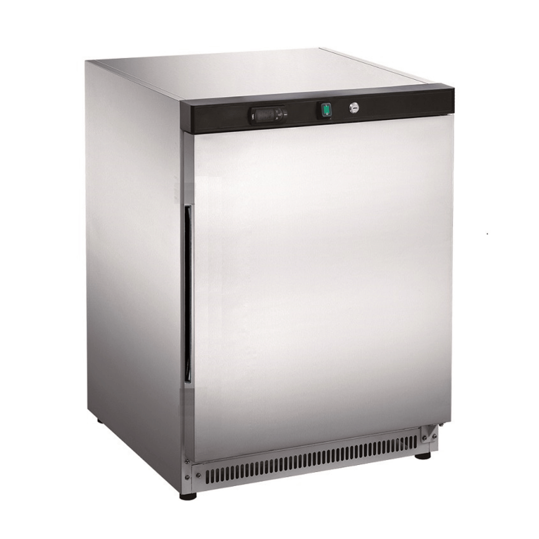 FED-X 120L S/S Bar Freezer Solid Door - XF200SS - Image 2