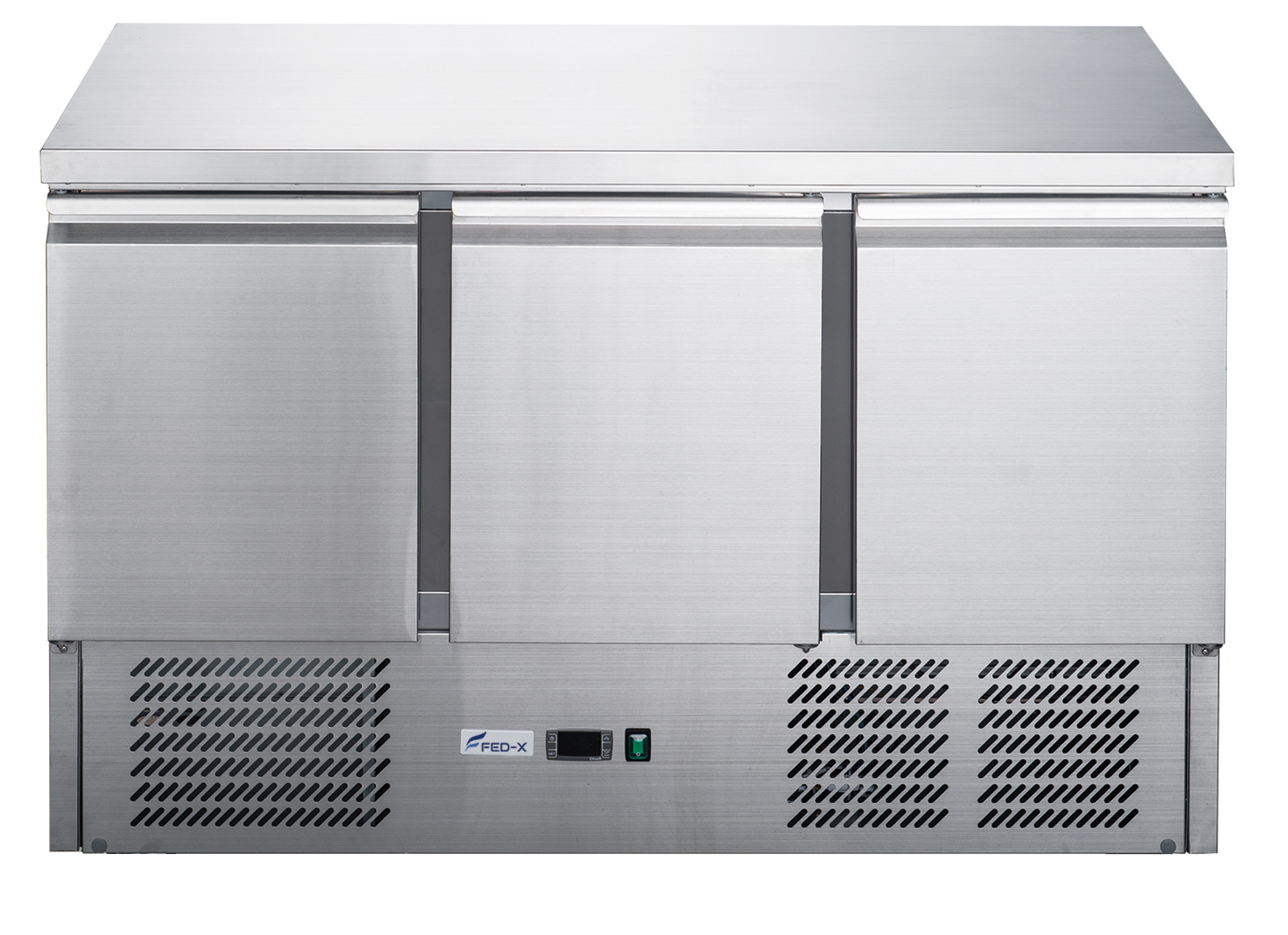 GNS1300B Three Door Compact Workbench Fridge - Image 2