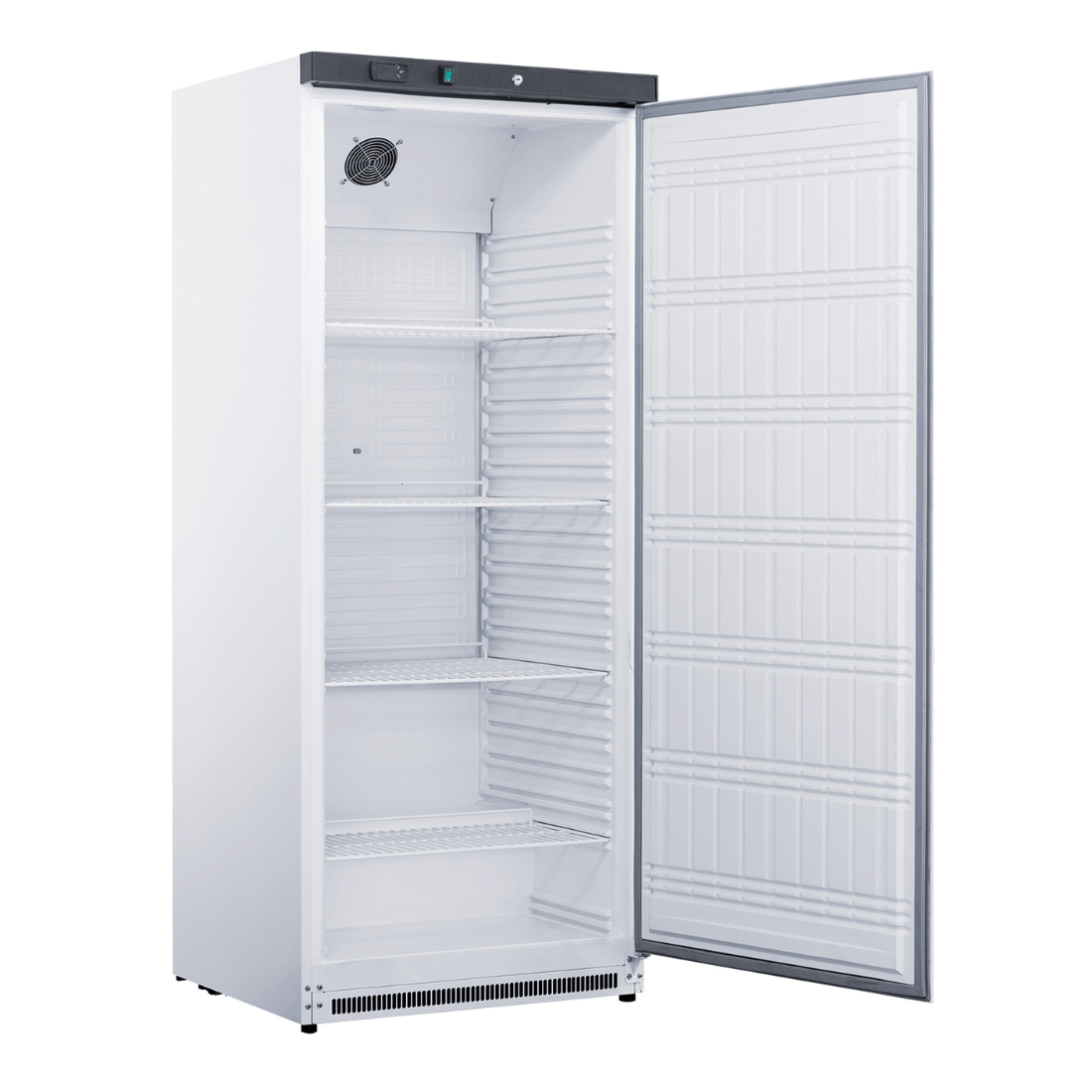 FED-X 570L S/S Single Solid Door Fridge - XR600SS - Image 3