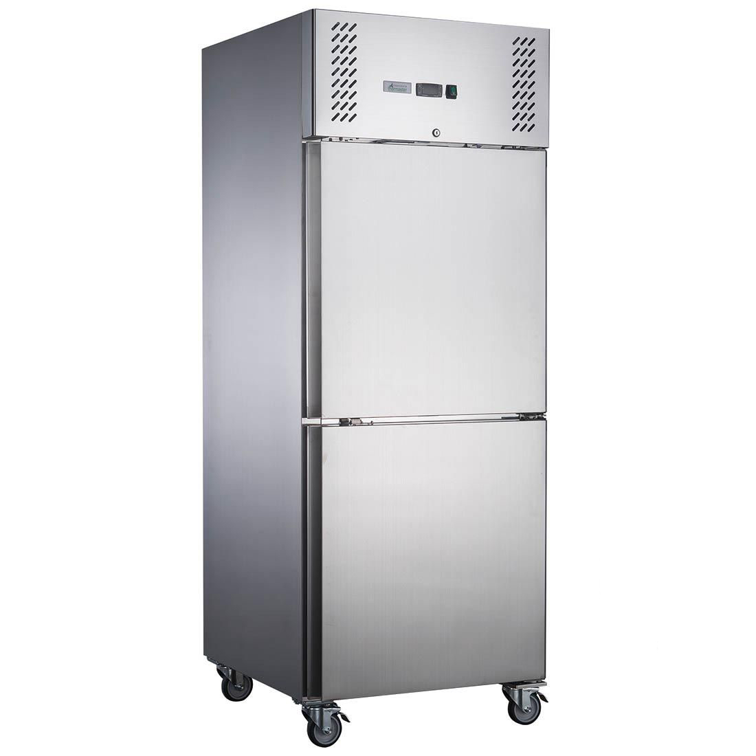FED-X S/S Two Door Upright Fridge - XURC600S1V - Image 2