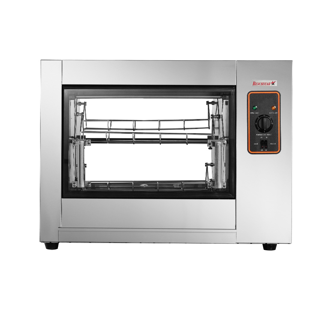 Benchstar Compact Heavy Duty Basket Rotisserie Fits 8-12 Birds YXD-266E - Image 2