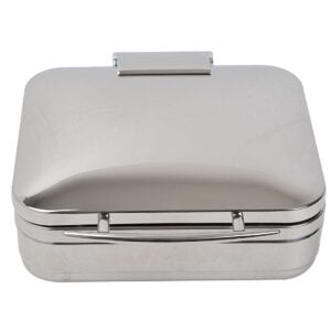 Seconds Kingo 3.8L square chafing dish, steel lid - QLD49