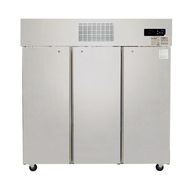 Ex-showroom Thermaster 3-door freezer, 1500L gross - QLD129