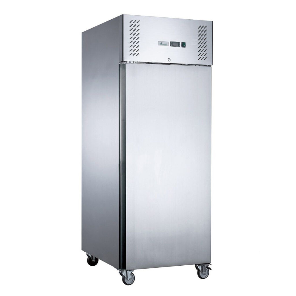 Seconds Fed-X single-door upright fridge, 429L net - QLD107